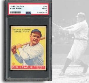 How Much Is A Babe Ruth Baseball Card Worth Up To M
