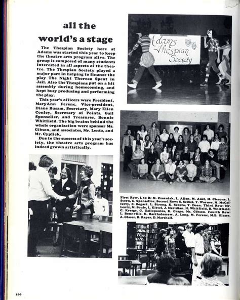 MADONNA 1976 ROCHESTER ADAMS HIGH SCHOOL SENIOR YEARBOOK