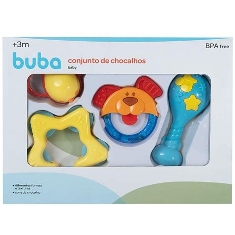 Conjunto De Chocalhos Baby Buba Shopee Brasil