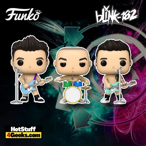 2022 NEW Pop! Rocks: Blink-182 Enema 3-Pack Funko Pops!