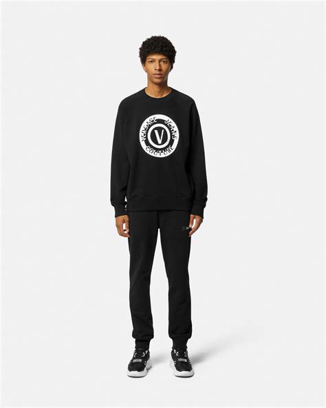 Versace V Emblem Sweatshirt Versace