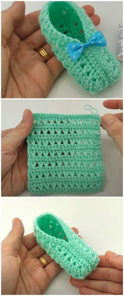 Crochet Baby Shoes In 10 Minutes We Love Crochet