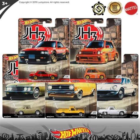 Jual Hot Wheels Premium Car Culture Japan Historics 3 Set 5pcs Original Di Seller Luckystore