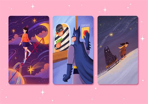 Иллюстрации для метафорических карт :: Behance