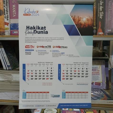 Jual Kalender Dinding Rodja Shopee Indonesia