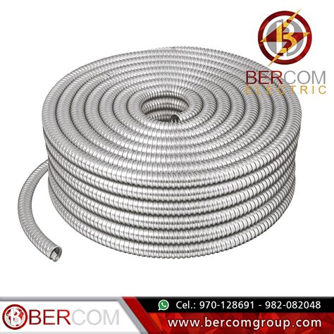 TUBERÍA FLEXIBLE GALVANIZADO Bercom Group