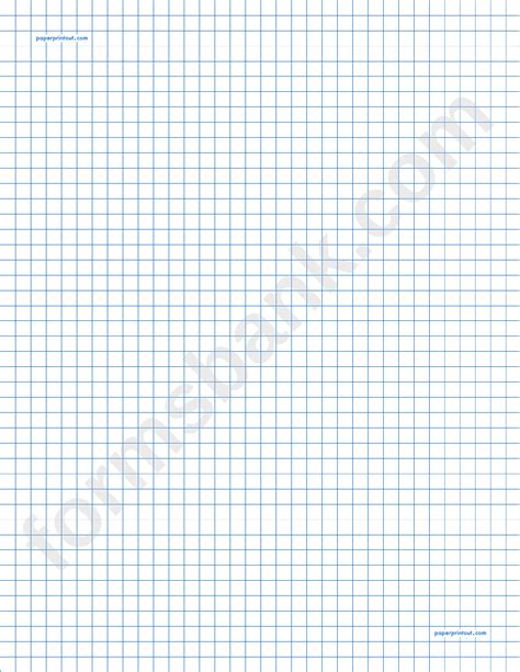 1 4 Inch Graph Paper Printable