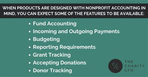 How To Maximize Efficiency With Nonprofit Accounting Software The Charity Cfo