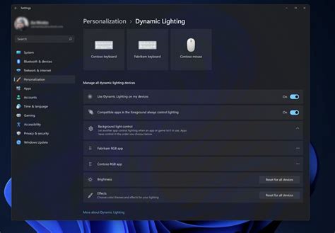 Dynamic lighting - UWP applications | Microsoft Learn