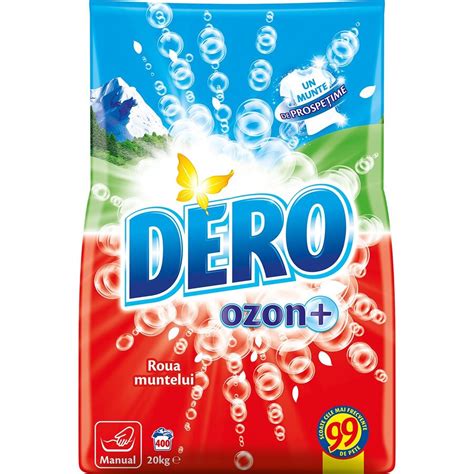 Detergent Manual Dero Ozon Roua Muntelui Spalari Kg Pret