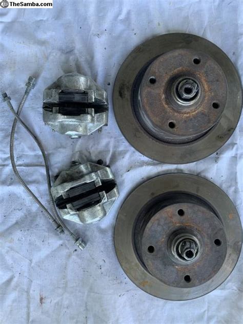 TheSamba VW Classifieds Type 3 Four Lug Front Disc Brakes