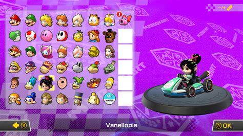 Improved Vanellope Over Wendy Port Mario Kart Deluxe Mods