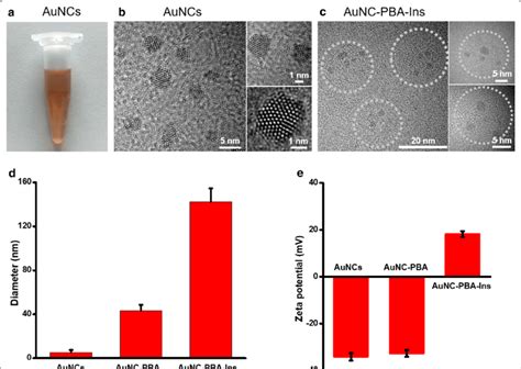 Characterization Of Gold Nanoclusters A The Appearance Of Aunc Download Scientific Diagram