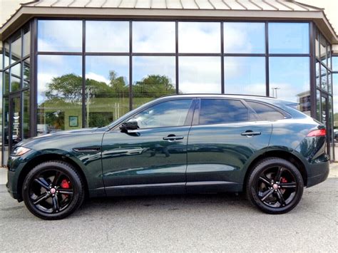 2018 Jaguar F-pace S Awd 24909 Miles Green Suv 3.0l V6 Supercharged ...