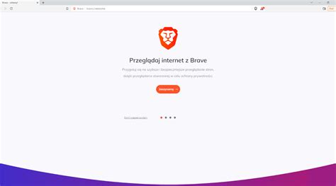 Brave Browser bezpieczna przeglądarka bez reklam NANO