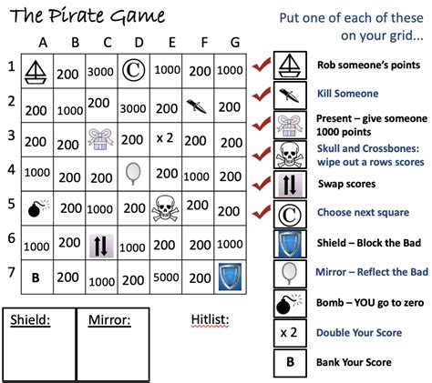 Pirate Game Pre-made | Teaching Resources