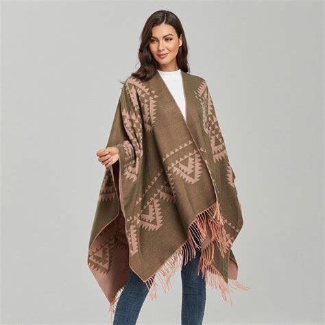 Cape Poncho Noir Femme Poncho Boh Me