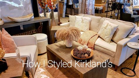 Kirklands Decorate With Me Fall 2022 How I Styled Kirklands Youtube