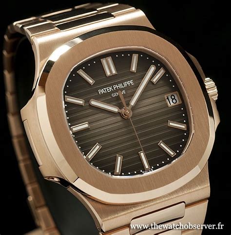 Nouvelle Montre Patek Philippe Nautilus R Avis Prix Two