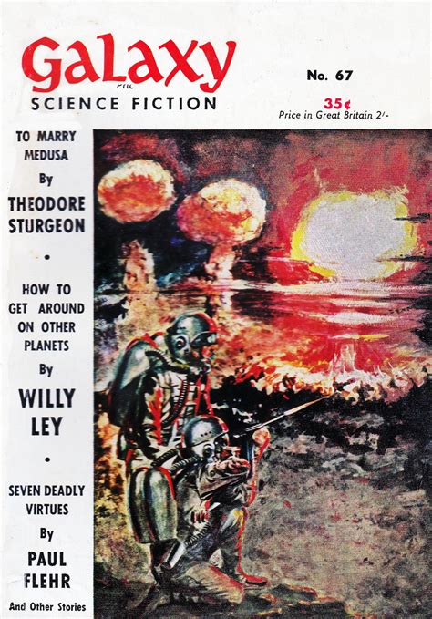 Galaxy Science Fiction No67 British Edition Cover Art By Wally Wood