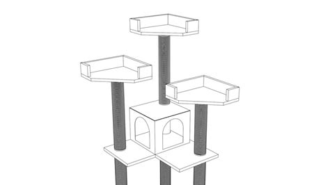 Cat Tree Assembly Instruction Youtube