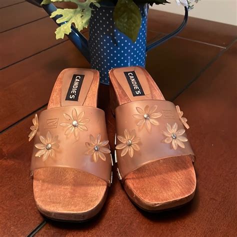 Candie S Shoes Super Cute Vintage Candies Slip On Sandals Poshmark