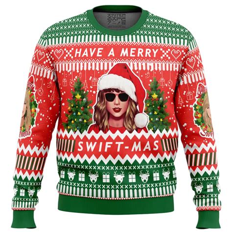 Swift Mas Taylor Swift Ugly Christmas Sweater - Anime Ape