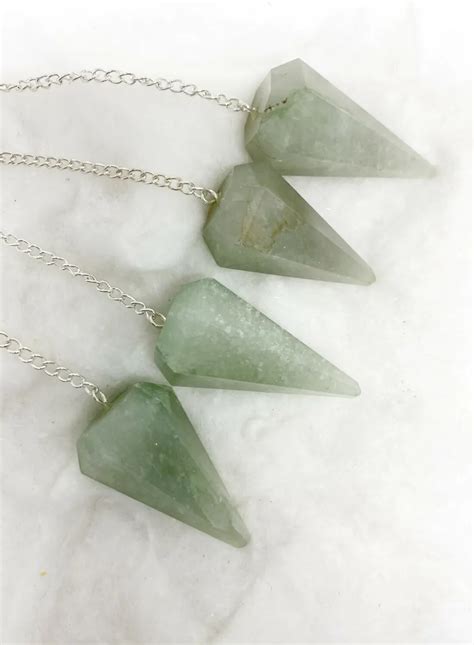 Wholesale Green Aventurine Gemstone Pendulums World Of Crystals Export