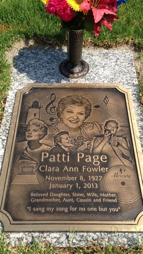 Patti Page Singer 1927 2013 Entertainer Best Remembered For The Hits