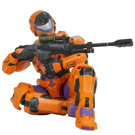 Halo Mega Bloks Orange Spartan