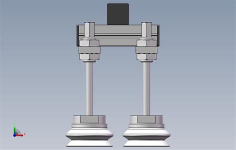 吸盘抓手3d Solidworks 2014 模型图纸免费下载 懒石网