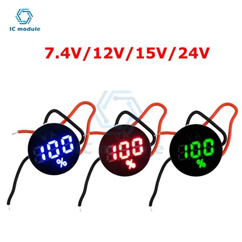 Цифровой вольтметр с сигнализацией, 2 провода, 4-130 В постоянного тока ...