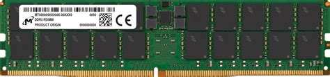 Micron Gb Ddr Rdimm Rx Cl Mtc F S Rc Ba R Crucial De