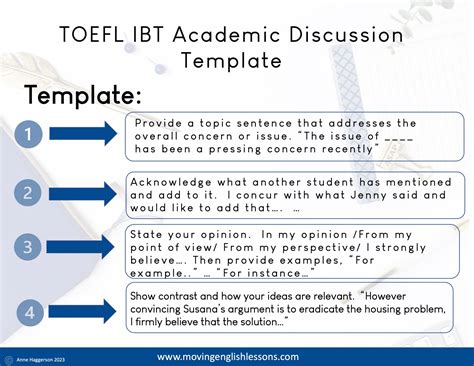 Tips To Get A High Score On The Toefl Academic Discussion Board Task