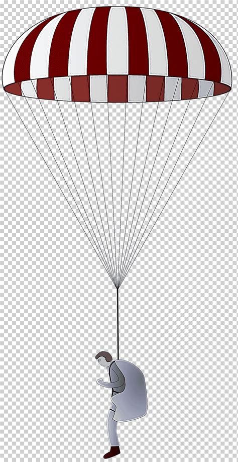 Globo Aerostático Paracaídas Deportes Aéreos Equipo Deportivo Paracaidismo Paracaidista Png