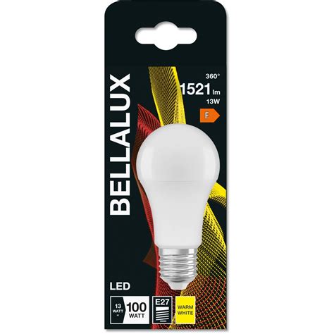 Bellalux Led Leuchtmittel E Gl Hlampenform W Lm X Cm