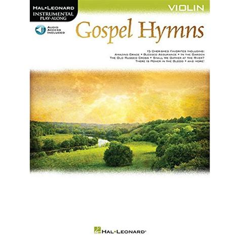 Gospel Hymns for Violin : Instrumental Play-Along - Walmart.com ...