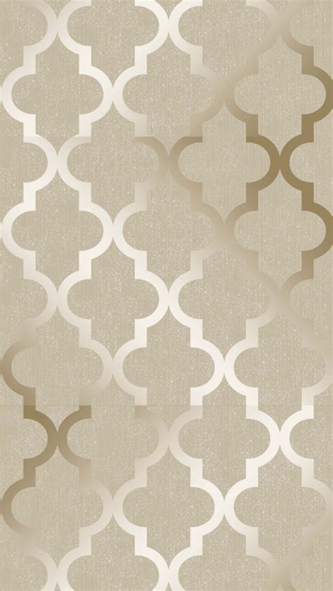 The Camden Trellis Wallpaper in Cream & Gold brought to you by I Love ...