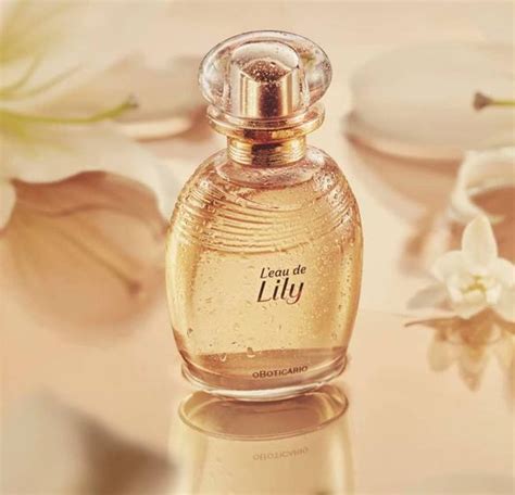 L Eau De Lily Desodorante Col Nia Ml O Botic Rio Perfume Feminino