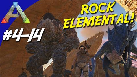 Rock Elemental Taming Ark Survival Evolved Dansk Sæson 4 Ep 14 Scorched Earth Youtube