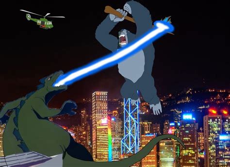 Godzilla vs King Kong in 2023