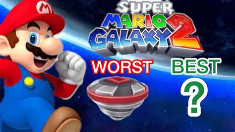 Super Mario Mario Galaxy 2 All Power Ups Worst To Best Youtube