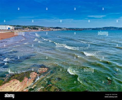 Paignton beach in Devon, UK Stock Photo - Alamy