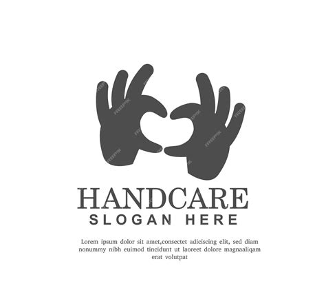 Premium Vector Hand Care Logo Design Template