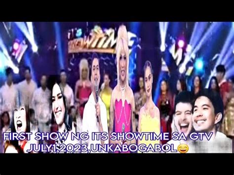 WOW PASABOG NA OPENING NG ITS SHOWTIME SA GTV GMA YouTube