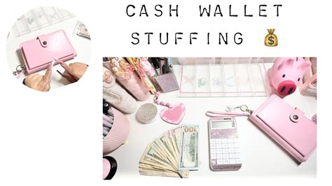 Cash Wallet Stuffing February No Paycheck Debt No Spend