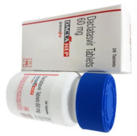 Daclahep Daclatasvir Tablets Mg Packaging Type Box At Rs