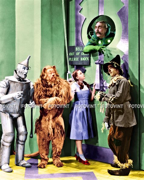 The Wizard of Oz EMERALD CITY Photo Picture DOROTHY Scarecrow - Etsy