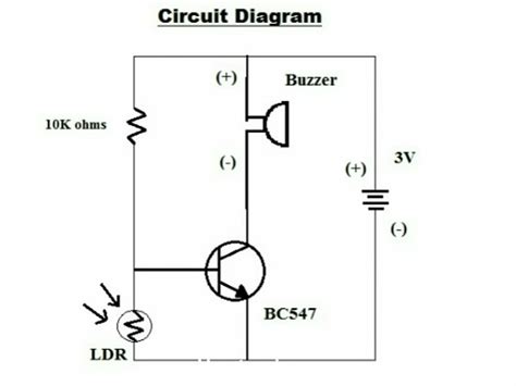 Laser Beam Alarm Circuit - The Best Picture Of Beam