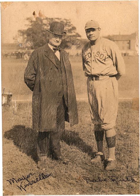 Circa 1919 Babe Ruth Boston Red Sox Photograph PSA Type I